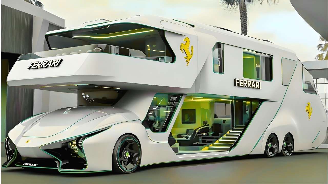 Ferrari Motorhome 2026: Head-Turning Design Meets Speed and Comfort